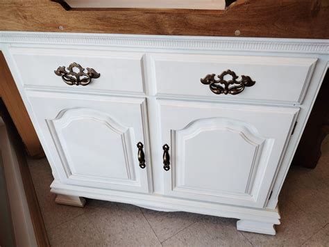 Painted White Buffet Storage Cabinet | Roth & Brader Furniture