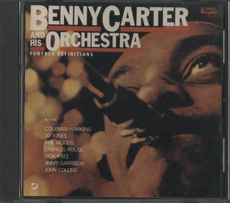 Further Definitionsbenny Carter Benny Carter 中古オーディオ 高価買取・販売 ハイファイ堂