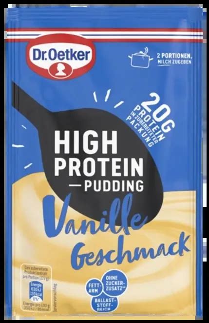 Dr Oetker High Protein Puding S Okusom Vanilije Proizvodi