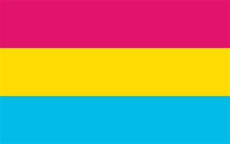 Bandeira Do Orgulho Pansexual Bandeira Do Orgulho Da Identidade Sexual