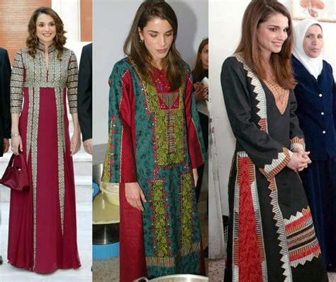 Dresses Royal Fashion Queen Rania