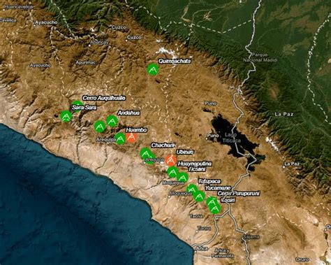 Volc N Ubinas Cu Les Son Los Otros Volcanes Activos En El Per