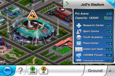 Build Stadiums With The Ground Update For Mobile Devices Top Eleven