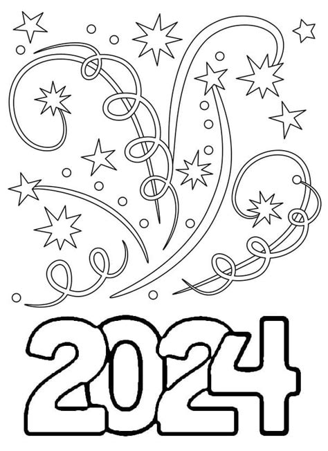 Coloriage Bonne Année 2014 Gratuit Pour les Enfants télécharger et