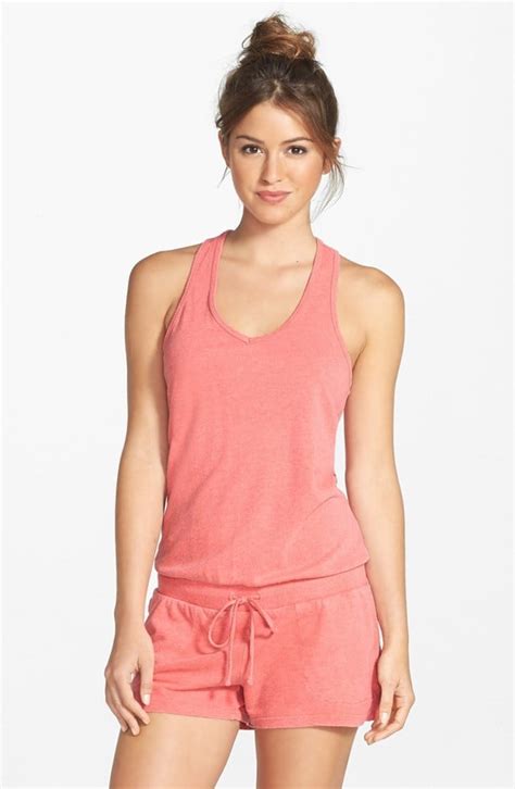 Beyond Yoga Terry Racerback Romper Weird Workout Clothes Popsugar Fitness Photo 3