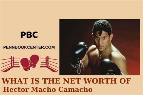 Hector Macho Camacho Net Worth 2024: Achievements And Finances