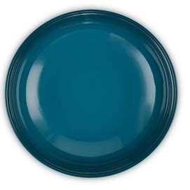 Serveerschaal Le Creuset Aardewerk Deep Teal Cm Kookexpert