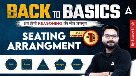 Seating Arrangement Basic Concepts In One Video Sitting Arrangement