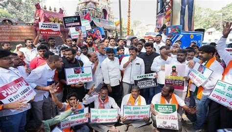 Bjp Holds Nationwide Protests Against Bilawal Bhuttos Remarks Against Pm Modi Burns Effigies