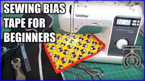 How To Sew Bias Tape For Beginners Tock Custom Brother ST150HDH