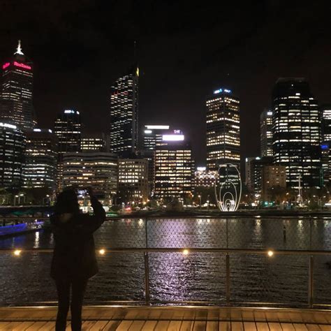 Elizabeth Quay at Night | Quay, Skyline, Perth