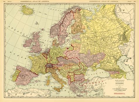 Europe By Rand Mcnally Co Art Source International Inc