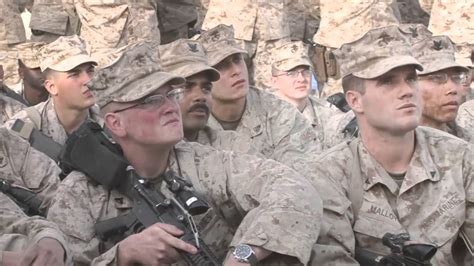 2nd Battalion 1st Marines Visited By Commandant And Sgt Maj Of The Marine Corps Youtube