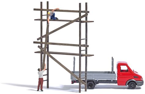 Action Set Scaffolding With Iveco Daily E Trains