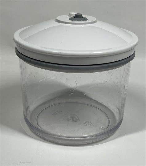 Food Saver Ky 134 Snail Vacuum Seal Canister Container And Lid 50 Oz Ebay