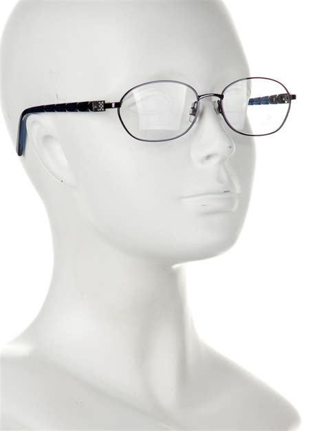 Swarovski Round Eyeglasses Gem