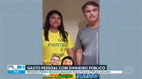 Vídeo MP denuncia deputada Alana Passos PTB RJ2 G1