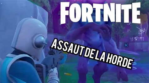 Fortnite Nouveau Mode Assaut De La Horde Mode Temporaire Coop Ratif