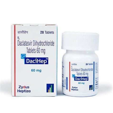 DACLATASVIR TABLETS 60 MG At Rs 2500 Bottle Hepatitis In Nagpur ID