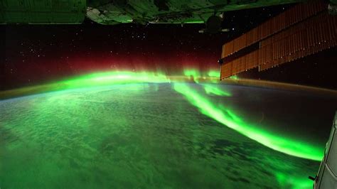 Imagens incríveis da Aurora Boreal vista do espaço ISS YouTube