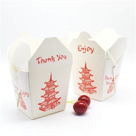 16oz Disposable Square Food Packaging Noodle Doner Pasta Paper Box China Takeout Noodle Box