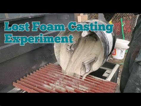 Lost Foam Casting Aluminium Experiment And Learning Youtube