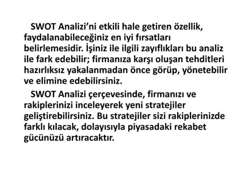 Swot Ve Pest PPT