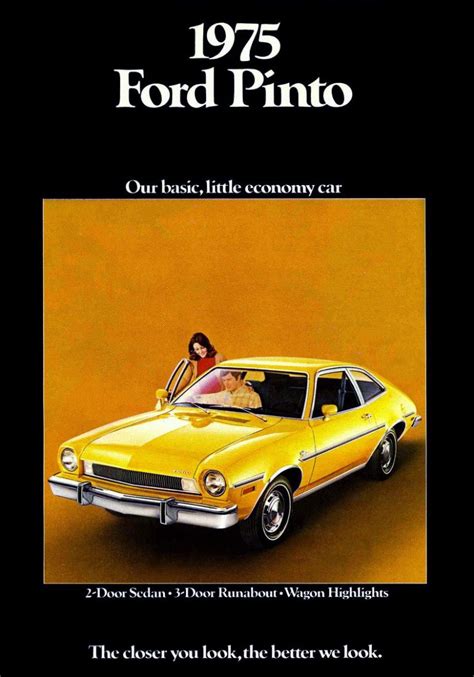 Ford Pinto The Bestselling Sub Compact Economy Car From The 70s And 80s