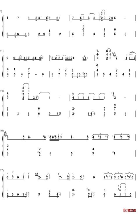 Fly Me to the Moon钢琴简谱 数字双手 Bart Howard 琴艺谱