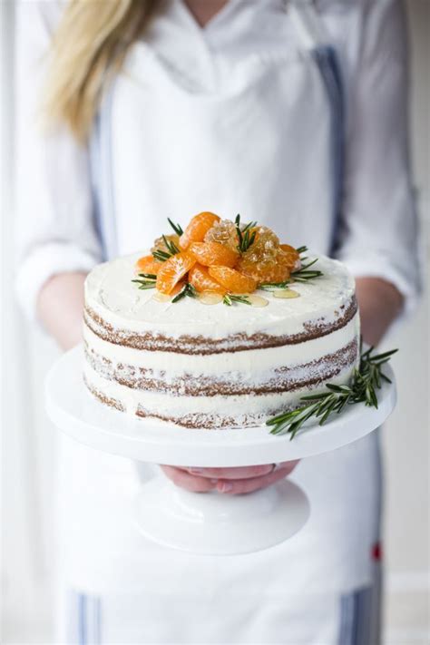 Spiced Clementine Ricotta Cake Holiday Desserts Table Christmas