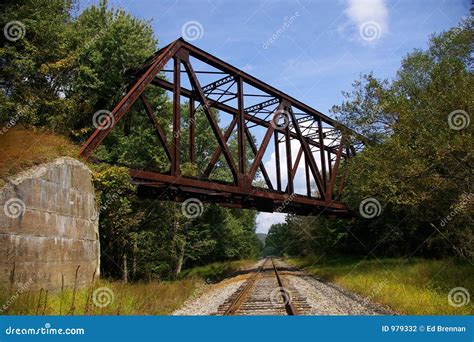 Railroad Trestle Converted To Trail Royalty-Free Stock Photography ...