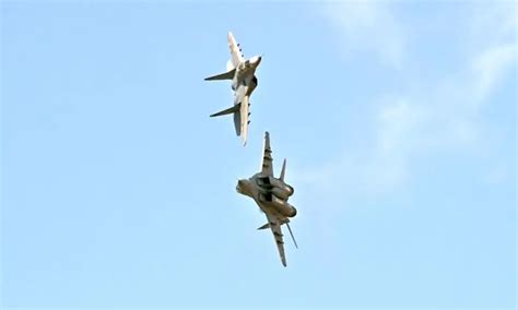 La Fuerza Aérea de Serbia desplegó un par de MiG 29 en servicio debido