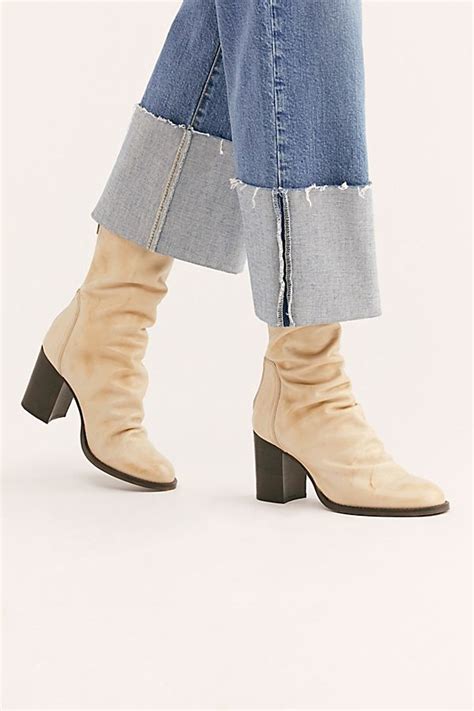 Slouchy Leather Boots Slouched Boots Heeled Boots Shoe Boots Shoes Heels Ankle Boots