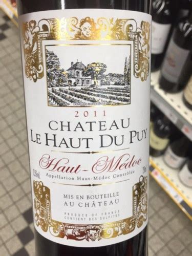 Ch Teau Le Haut Du Puy Haut M Doc Vivino Us