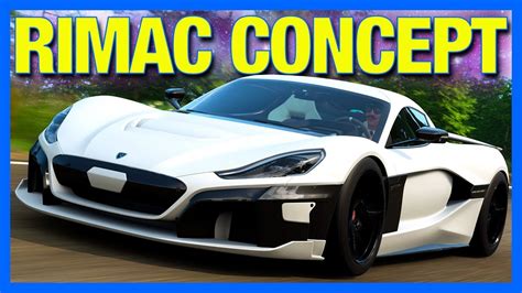 Forza Horizon 4 RIMAC DRAG RACING MONSTER Rimac C Two