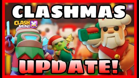 Clash Mini Update Clashmas Nuove Skin Mini Ed Eroe Live Youtube