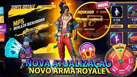 Amanh Novo Diamante Royale Novo Evento De Recarga Novo Arma Royale