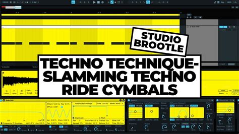 Techno Technique Slamming Techno Ride Cymbals Ala 90s Techno And Fjaak