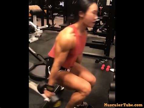 Muscular Korean Babe