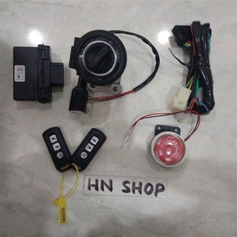 Jual KUNCI KONTAK KEYLESS SMART KEY REMOTE LOCK SET SMART KEY NMAX 155