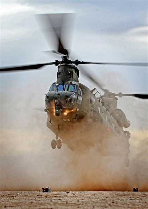 One Chinook Landing Photograph by Roy Pedersen - Pixels