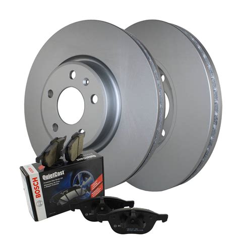 Audi Disc Brake Pad And Rotor Kit Front Mm Ceramic Bosch