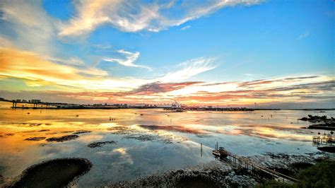 Clearwater Beach, FL from across Clearwater Bay : r/florida