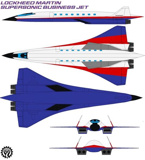 Lockheed Martin supersonic business jet | Lockheed, Aircraft design ...