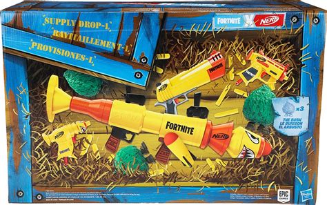 Bnib Rare Nerf X Fortnite Legendary Supply Drop Rocket Launcher 3 Other Guns Darts