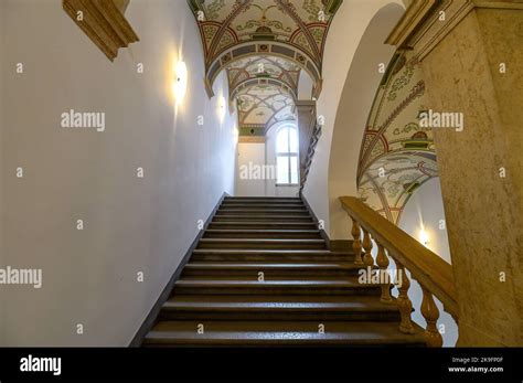 Budapest Hungary Interior Of The Museum Of Fine Arts Stock Photo Alamy