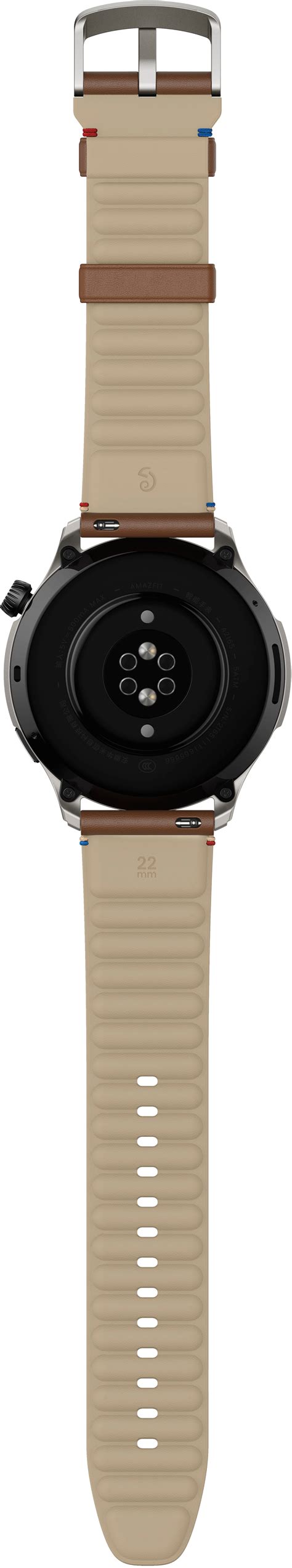 Best Buy Amazfit Gtr Smartwatch Mm Aluminum Alloy Brown W Ov N