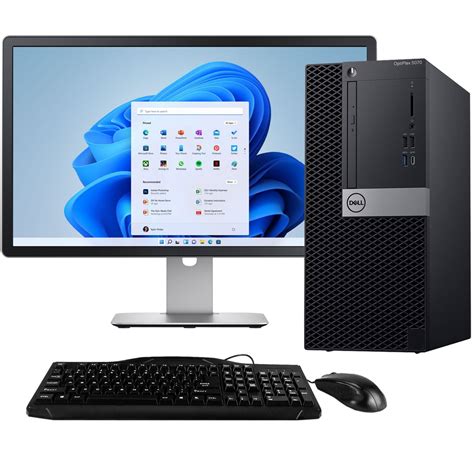 Dell Optiplex 5070 Intel I3 9th Gen Tower Pc With 20 Monitor Refurb Shop Today Get It