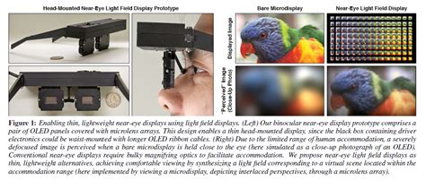 Nvidia Near-Eye Light Field Display | LightField Forum