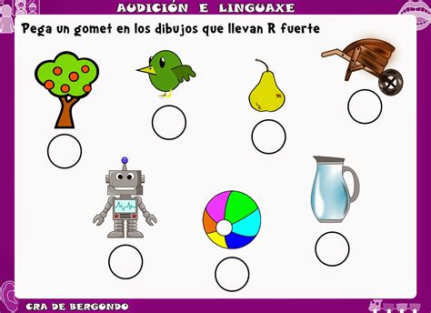 Aula Virtual De Audici N Y Lenguaje Fichas De La R Fuerte